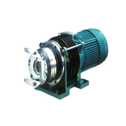 single phase gear less elevator motor